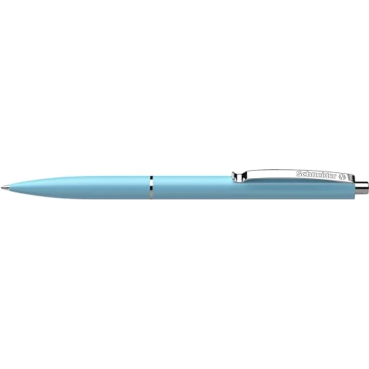 Schneider K15 Kugelschreiber, 50er Set in assortierten Pastellfarben, blaue Schreibfarbe, auswechselbare Mine M – Bild 6