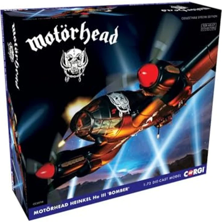 Corgi CC33719 Motorhead Heinkel HEIII „Bomber“ Druckgussmodell im Maßstab 1:72 mit 310 mm Spannweite – Bild 2