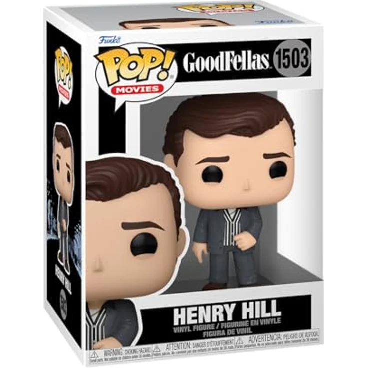 Funko POP! Filme: Goodfellas - Henry Hill - Vinyl Sammelfigur, 9,5 cm - Offizielle Merchandise - Ideal für Fans der Goodfellas 1990 Filmreihe - Schwarzweiß Design – Bild 1