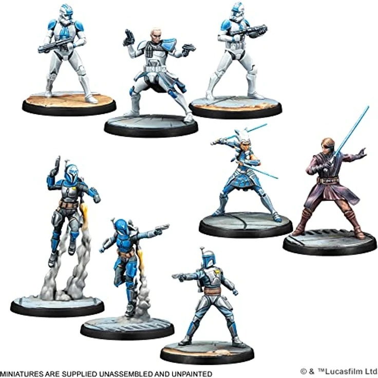 Atomic Mass Games Star Wars Shatterpoint Core Set, Miniaturen Spiel mit 16 Miniaturen, einzigartigem Kampfsystem und Zubehör – Bild 4