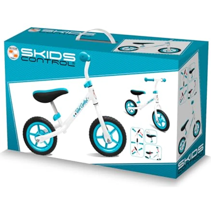 Stamp STAMP Running Bike/LAUFRAD SKIDS Control Mixt, Stahlrahmen mit EVA-Reifen, verstellbarer Sattel und Lenker, Anti-Quetsch-Griffe, für Gleichgewichtstraining – Bild 3