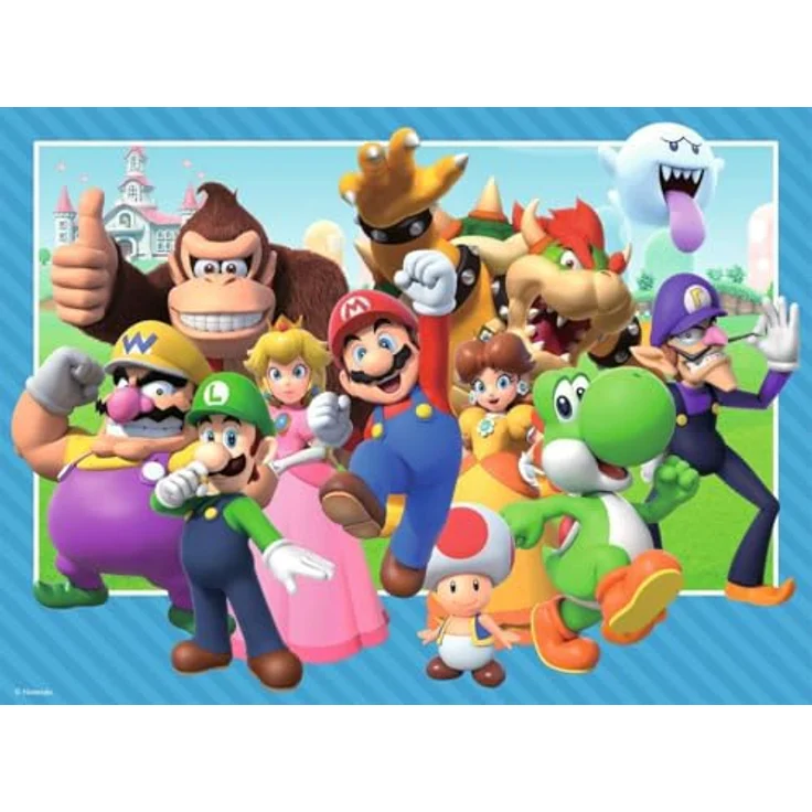 Ravensburger Kinderpuzzle - 12001074 - Los geht's! - 100 Teile XXL Super Mario Puzzle für Kinder ab 6 Jahren – Bild 4