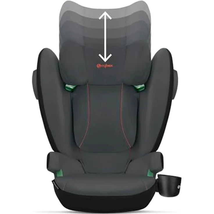 Cybex Solution B4 I-Fix, Kindersitz für 3-12 Jahre, Seitenaufprallschutz, UN R129/03, Steel Grey – Bild 8