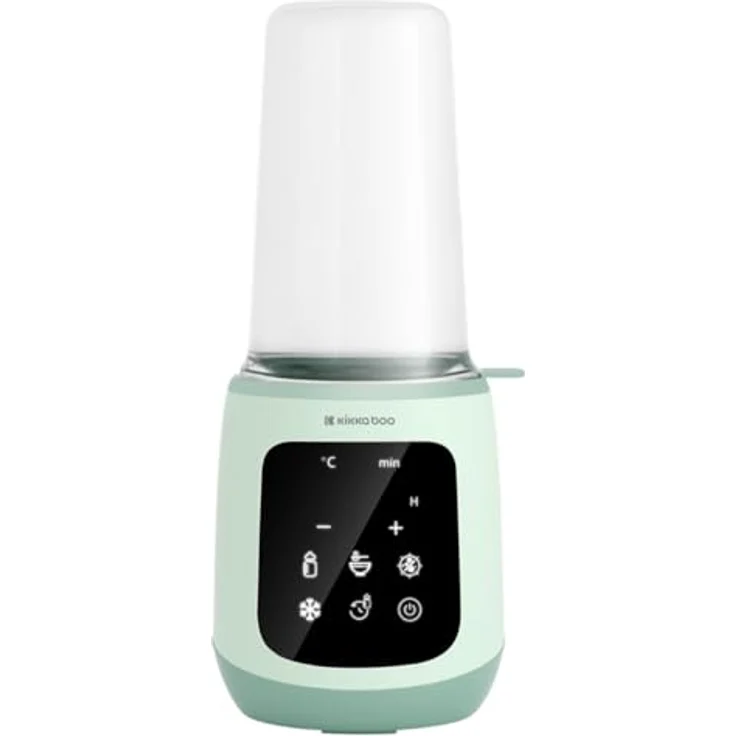 Kikkaboo Flaschenwärmer 4 in 1 Caldo sterilisieren, erwärmen, auftauen, Timer, Farbe:grün – Bild 2