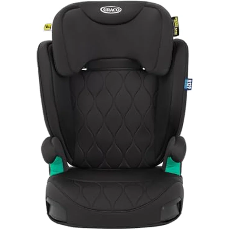 Graco Kindersitz Affix i-Size R129 - 3,5-12 Jahre, 4,2 kg, Isofix, Getränkehalter - Midnight – Bild 2