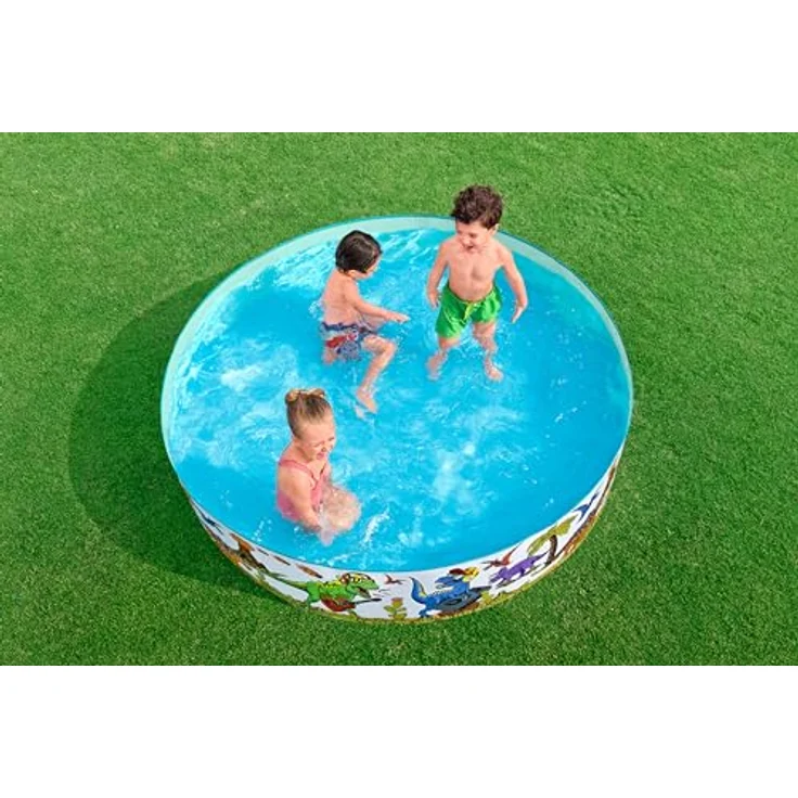Bestway Fill 'n Fun Planschbecken Dinosaurier, Ø 183 x 38 cm – Bild 5