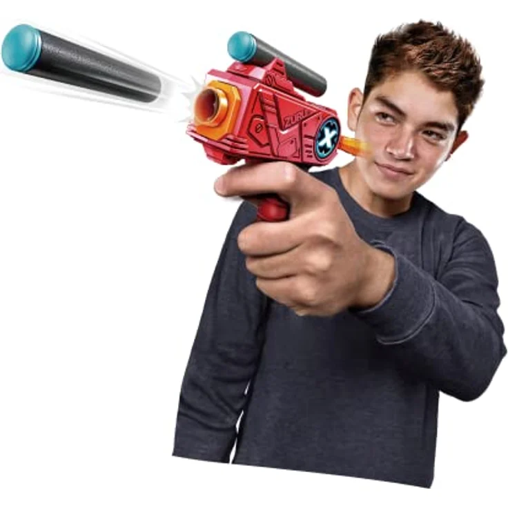XSHOT - Excel Mikro-Pistole aus Schaumstoff, 1 Schuss mit 8 Pfeilen, für bis zu 25 m, 3613TQ1-22 – Bild 6