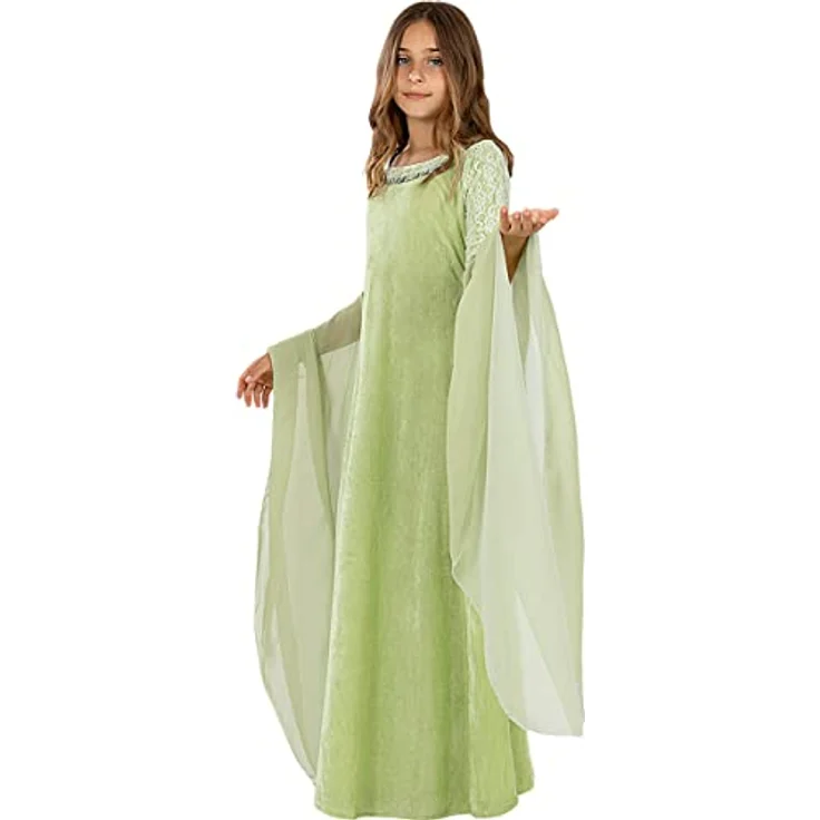 Funidelia Arwen Kostüm - Der Herr der Ringe für Mädchen, Kostüme für Karneval & Halloween, Weiß, Größe 10-12 Jahre – Bild 4