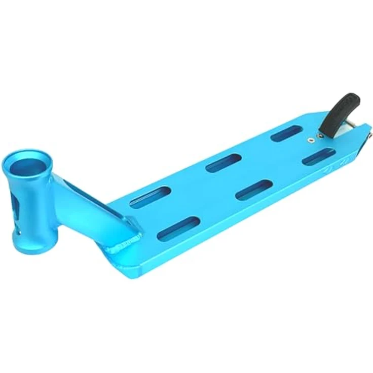 Longway Kaiza V4, Stunt-Scooter Deck 480mm, leichtes Aluminium, Petrol (Teal blau), optimal für junge Fahrer – Bild 7