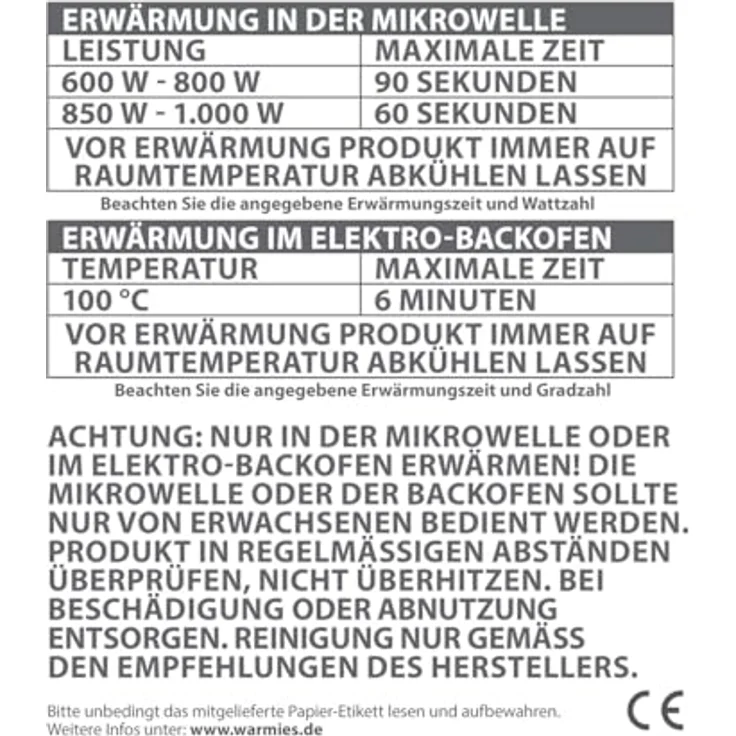 Greenlife Value Warmies® Wärmestofftier Delfin, 38 cm, mit Lavendelduft, wärmend & kühlend, waschbar bis 30°C – Bild 4