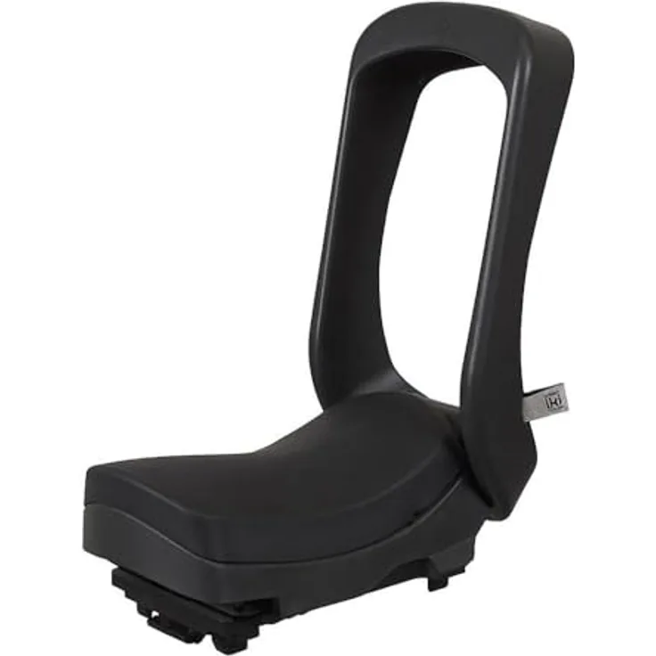 Urban Iki Junior Seat MIK HD, Fahrradsitz für Kinder, Schwarz/Schwarz
