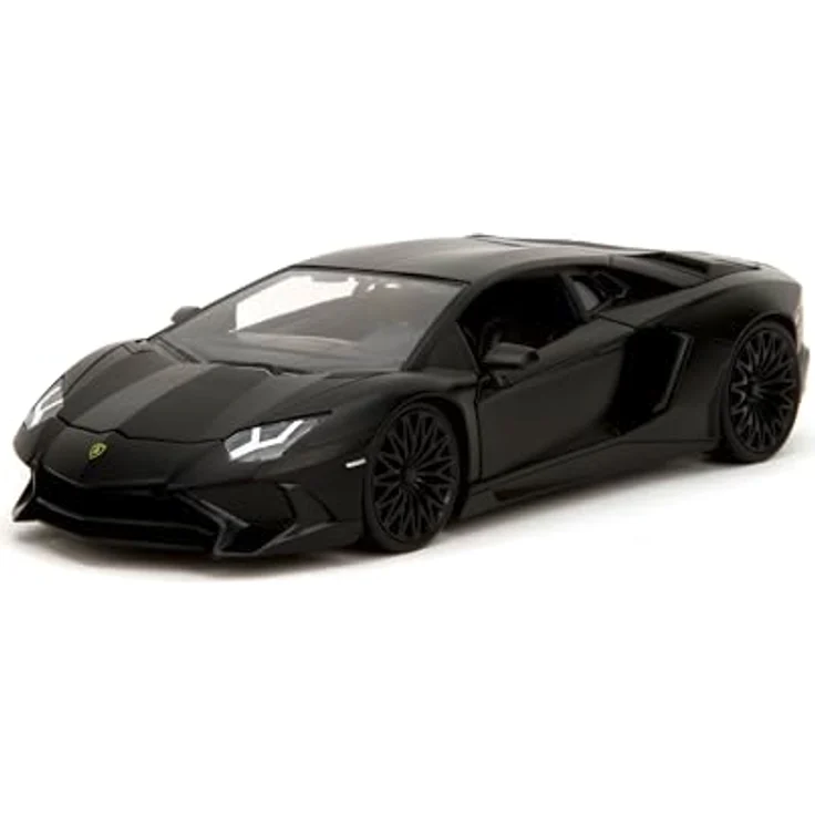 Jada Toys FAST & FURIOUS Shaw's Lamborghini Aventador 1:24, detailiertes Sammlermodell aus Druckguss-Metall mit beweglichen Teilen und Gummireifen – Bild 1