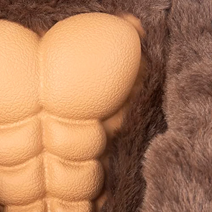 Flamingo Plüsch-Gorilla 30 cm, Kuscheltier mit Quietscher aus Kunststoff – Bild 2