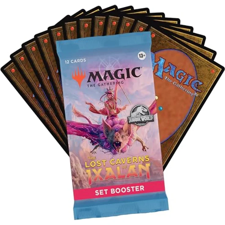 Wizards of the Coast Magic: The Gathering The Lost Caverns of Ixalan Set Booster Box, 30 Packs + 1 Box Topper Karte, inklusive seltenen und mythischen Karten – Bild 4