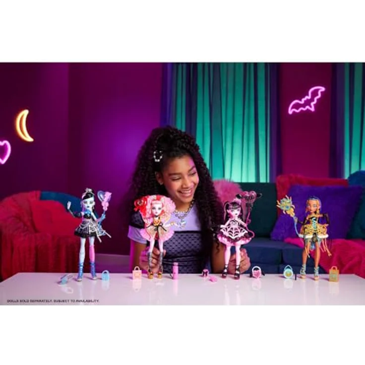 MonsterHigh™ Anziehpuppe Cleo, Scary Sweet Birthday Edition mit Zubehör für Geburtstagsfeier – Bild 2
