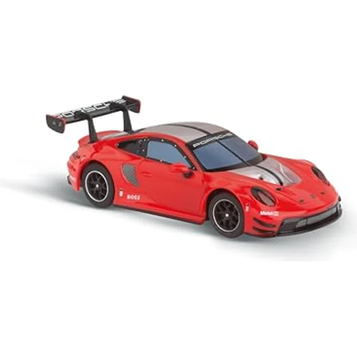 Carrera Hybrid Porsche 911 GT3 R Red Devil, Maßstab 1:50, Front- und Rücklichter, Bis zu 30 Minuten Rennaction, USB-C-Aufladung in 20 Minuten, Mobile App-Steuerung – Bild 1