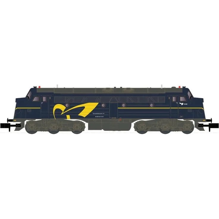 Kato Diesellok MY 1135 DSB Gods, Modelleisenbahn Spur N, Nohab Design