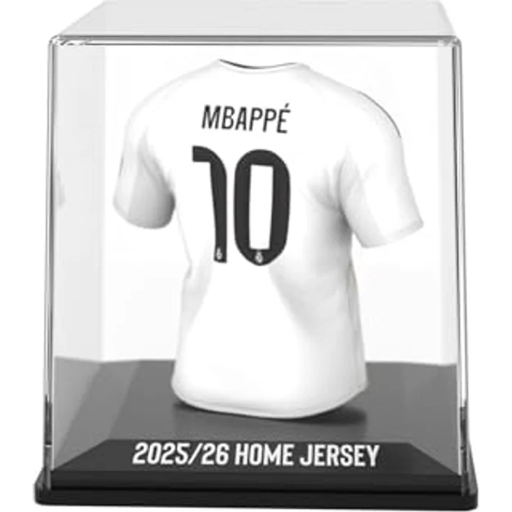 Banbotoys Mini-T-Shirt-Figur von Real Madrid Mbappe, detailreiche Sammelfigur, 9,5 cm hoch – Bild 2