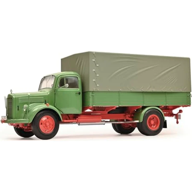 Schuco 450050100 Modellfahrzeug, grün - Classic Langhauber-LKW im Maßstab 1:43 – Bild 2