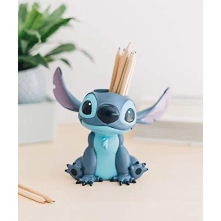 Grupo Erik Stiftehalter Walt Disney Stitch Schreibtisch Organizer - Lilo und Stitch Figur Stifteköcher - Schreibtisch Zubehör Disney Fanartikel - Stifte Organizer Diseny Merch – Bild 3