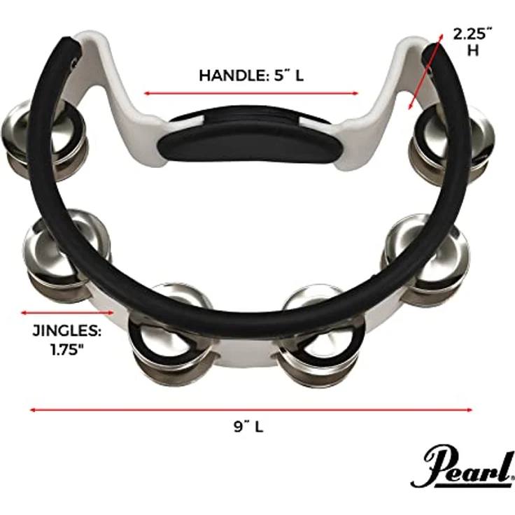 Pearl Trommelset Tamburin, weiß (PTM10SHX) – Bild 3