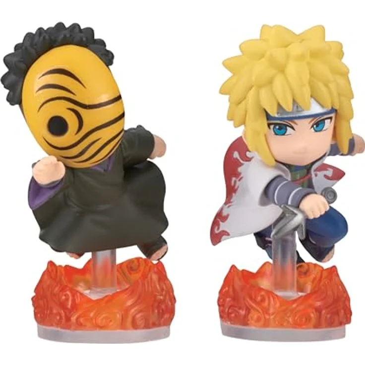 EPOCH Games - 7587 Naruto Shippuden Minato vs. Masked Man - Brettspiel für 2 Spielende ab 4 Jahren mit Sammelfiguren und Spielkulisse – Bild 3