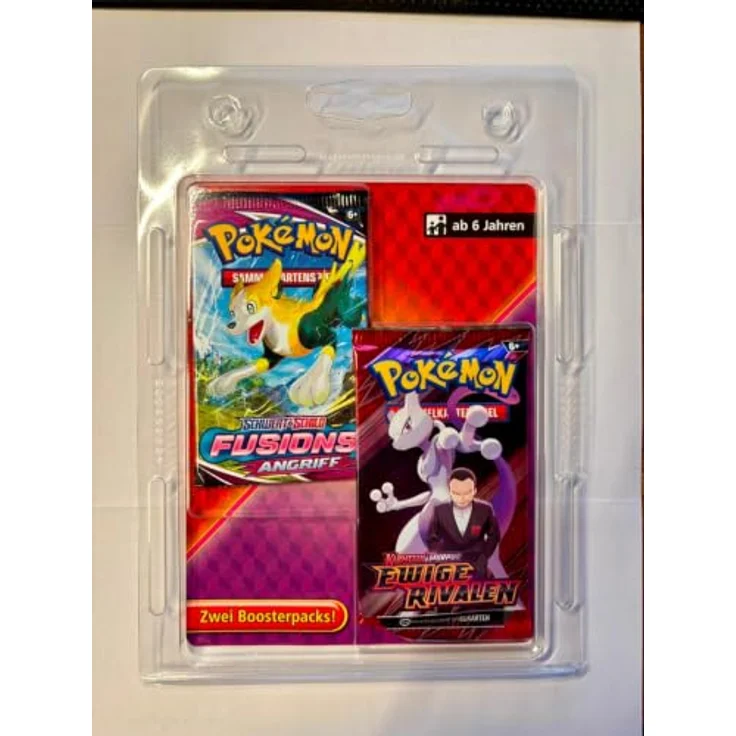 AMIGO Pokémon 2 Pack Blister Obsidian Flammen & Reisegefährten, 2 Booster Packs, Deutsch – Bild 4