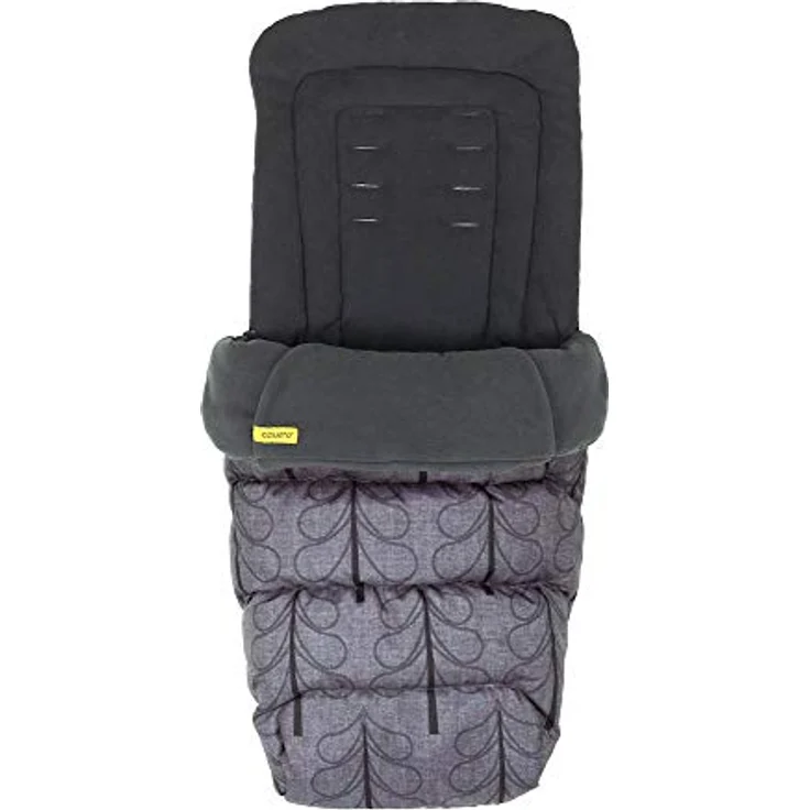 Cosatto Universal Footmuff – Cosy Toes, All Season Quilted Pushchair Liner, Washable (Fika Forest) – Bild 2