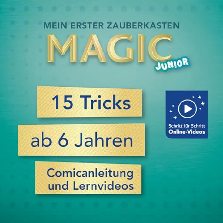 Kosmos Zauberkasten Mein erster Zauberkasten Magic Junior, 15 magische Tricks mit Comic-Anleitung und Online-Tutorials für Kinder ab 6 Jahren – Bild 4