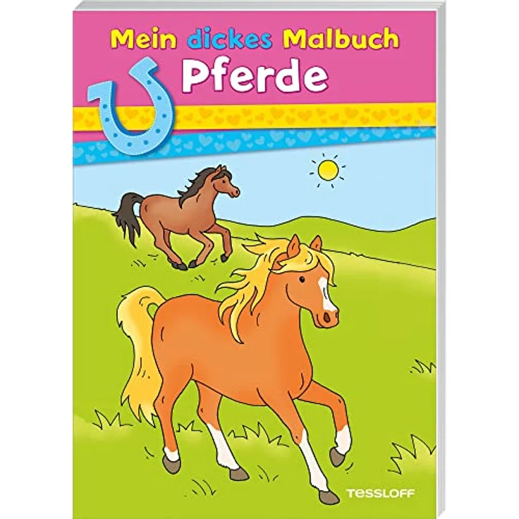 Tessloff Mein dickes Malbuch Pferde – Bild 2