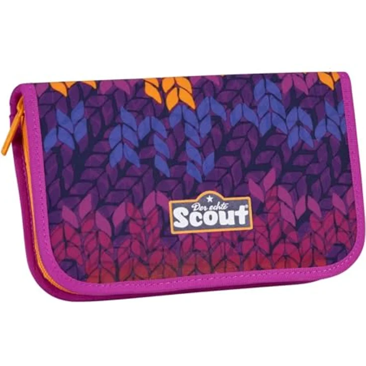 Scout Alpha Superflash Fantasy, Ergonomischer Schulranzen mit 20 Litern Volumen und extragroßen Reflektorflächen, 4-tlg. Set – Bild 6
