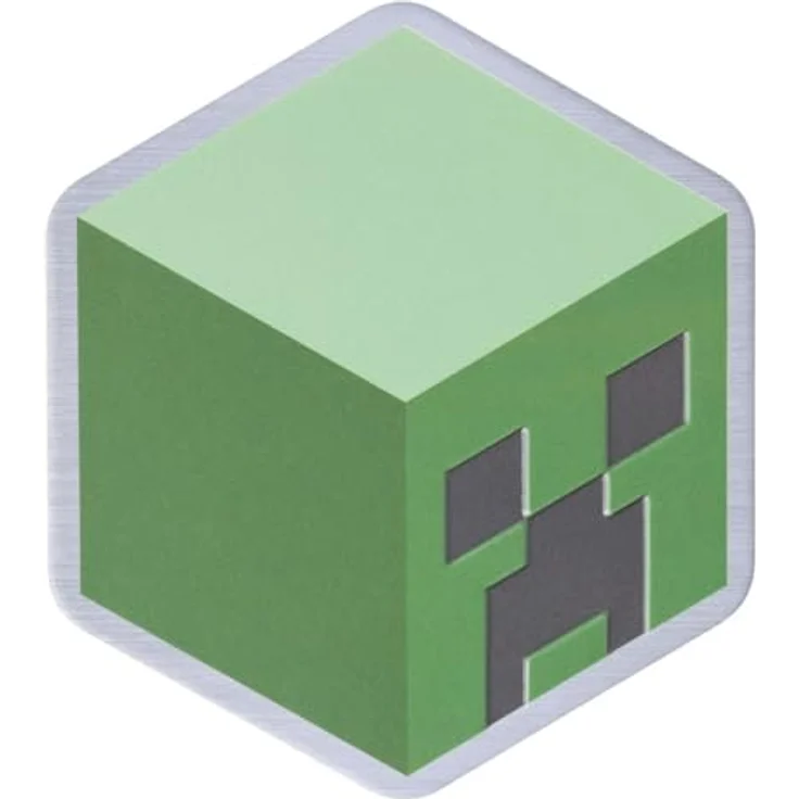 Paladone Minecraft Untersetzer 4er-Pack, Metall, mit ikonischen Motiven, offizielles Lizenzprodukt – Bild 4