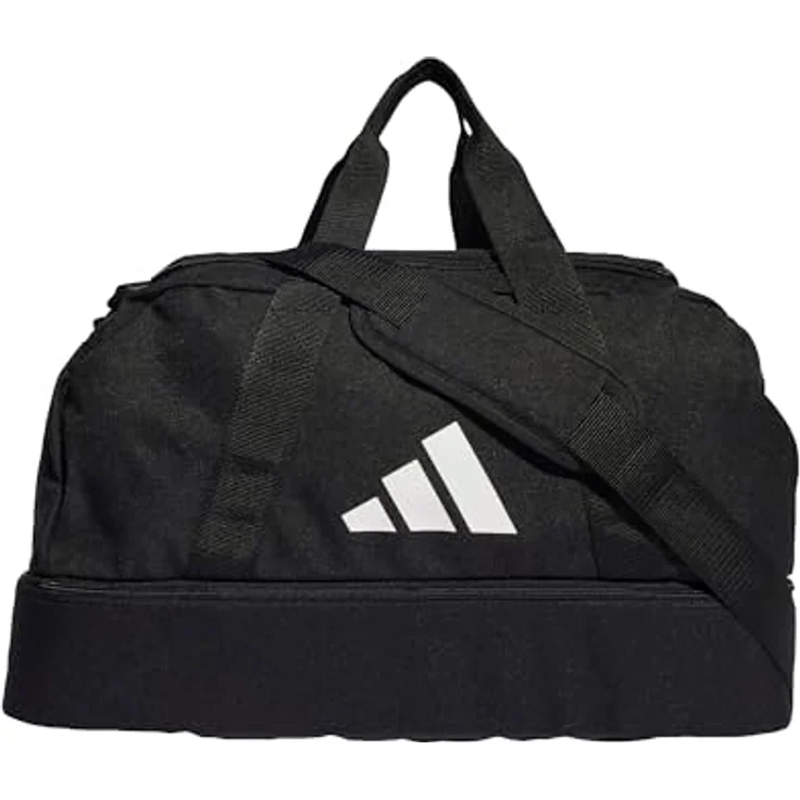 adidas Performance Tiro League Duffelbag, Sporttasche für Kinder mit gepolstertem Schulterriemen und Hartschalen-Bodenfach, recycelbar – Bild 1