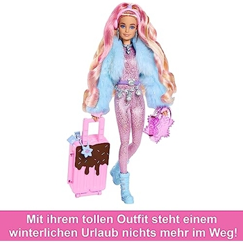 Barbie-kompatible Kleidung & Accessoires – 11,5 Zoll Puppen-Outfits Mit Koffer, Handtasche & Schuhen