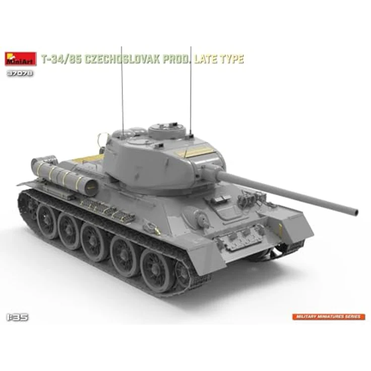 Miniart Miniart 1:35 - T34/85 Czechoslovak Prod, Late Type Modellfahrzeug mit detaillierter Nachkriegsproduktion – Bild 6