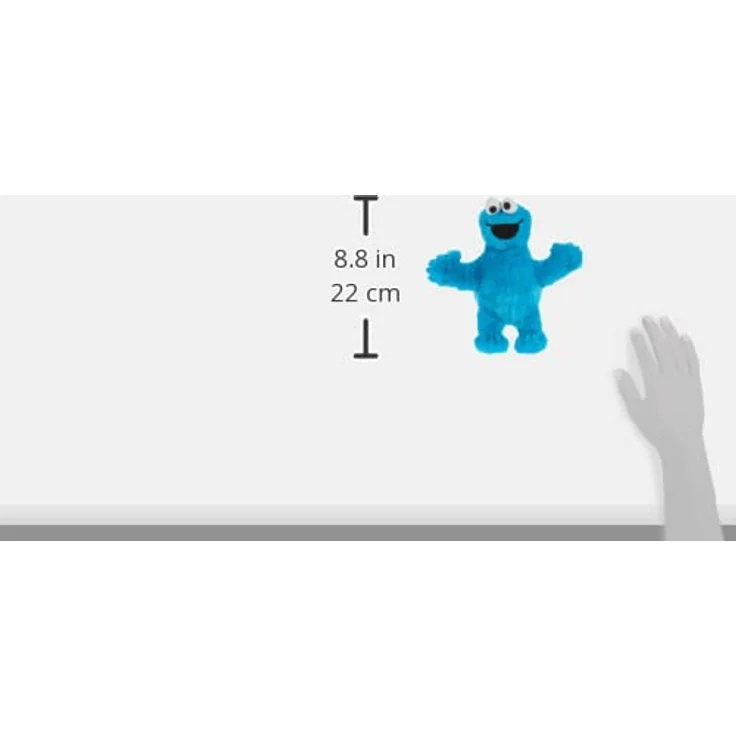 Sesame Street Friends Plush Cookie Monster – Bild 5