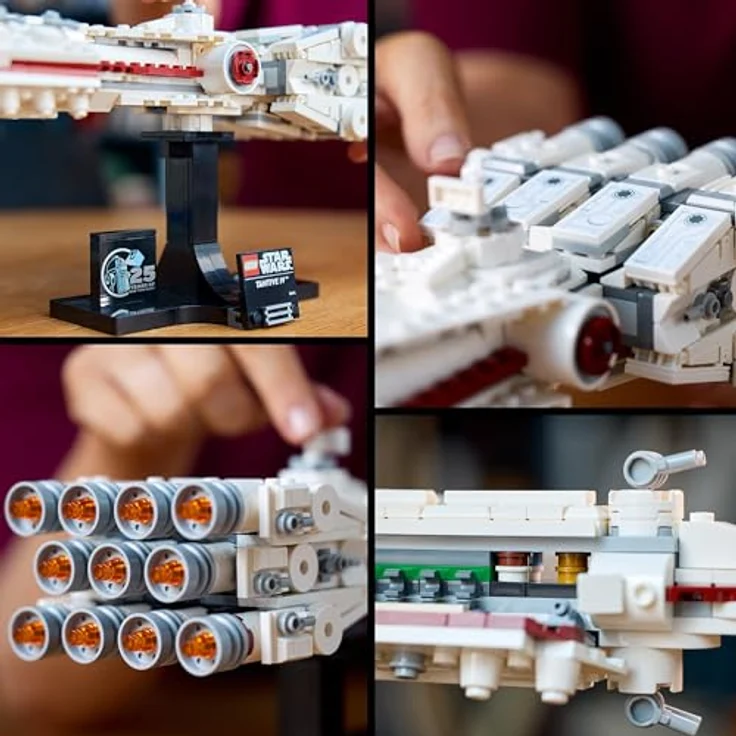 LEGO® Konstruktionsspielsteine Tantive IV (75376), LEGO® Star Wars, (654 St), Made in Europe – Bild 4