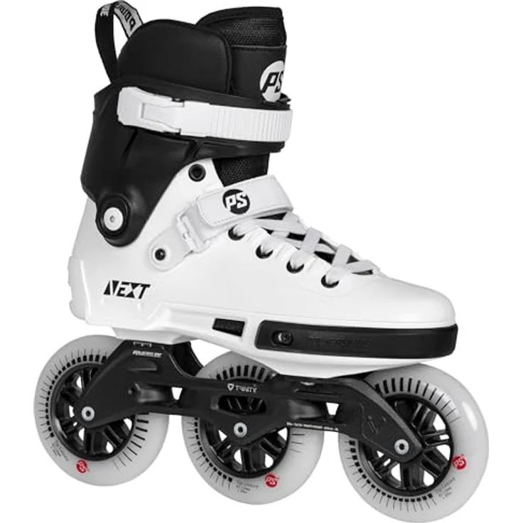 Powerslide Inline Skate Next Core Black 110 für Urban und Fitness, Damen und Herren, mit TRINITY 3-point mounting – Bild 2