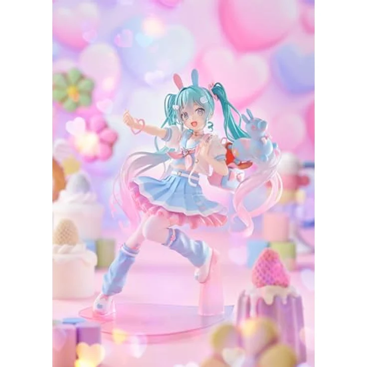 Taito Hatsune Miku x RODY Newly Written PVC Statue, 18 cm, detailreiche Verarbeitung in lebendigen Farben – Bild 10