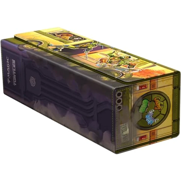 Ultimate Guard Archive 400+, Sammelkarten-Zubehör für Magic: The Gathering mit Teenage Mutant Ninja Turtles Artwork, widerstandsfähiges Xenoskin-Material, starker Magnetverschluss – Bild 3