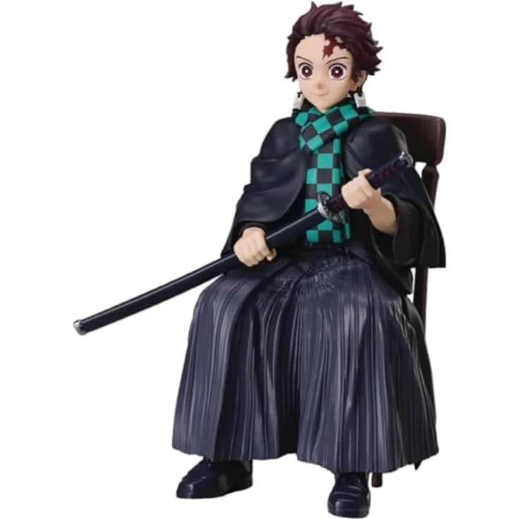 Aniplex Demon Slayer Kimetsu no Yaiba - Tanjiro Kamado Non-Scale-Figur, basierend auf Original-Illustrationen von ufotable, detailreiche Gestaltung, ideal für Sammler