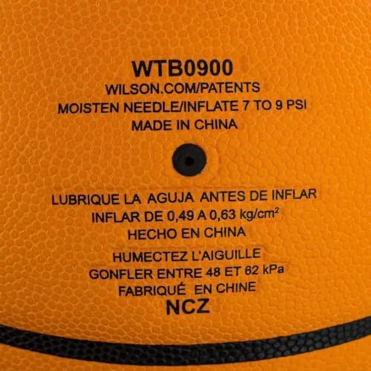 Wilson EVO NEXT CHAMPIONS LEAGUE, Offizieller Spielball der Basketball Champions League, FIBA-zugelassen, Indoor, Komposit-Material, WTB0900XBBCL, Größe 7 – Bild 5