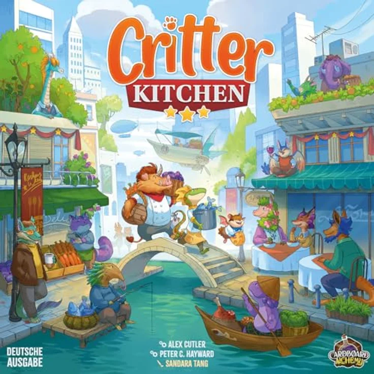 Cardboard Alchemy Critter Kitchen, Kennerspiel für 1-5 Spieler, ab 12 Jahren, Spielzeit 60 Minuten, Deutsch – Bild 2