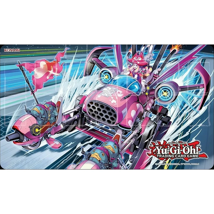 Konami Yu-Gi-Oh! Chariot Carrie Game Mat, Spielunterlage zum Schutz von Trading Cards