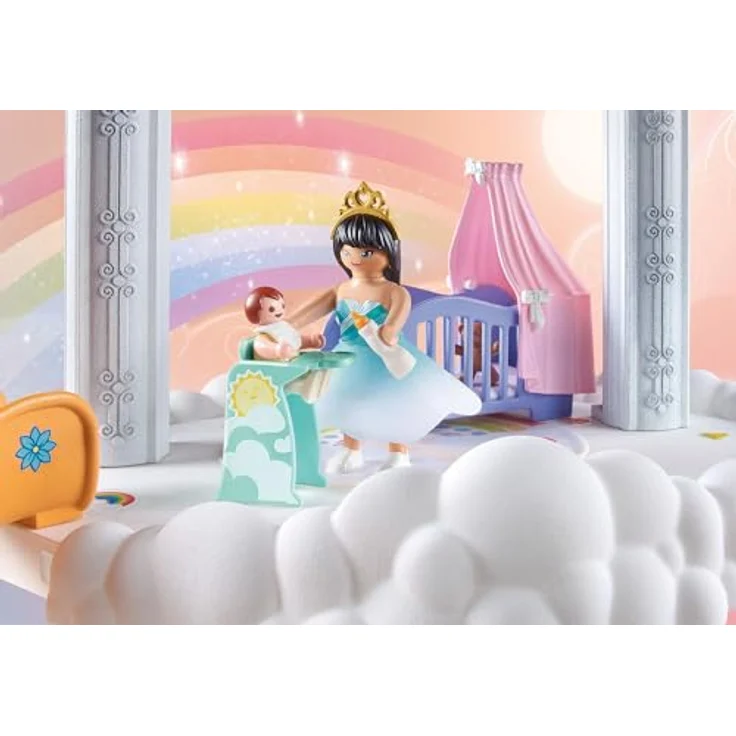 Playmobil® Konstruktions-Spielset Himmlische Babywolke (71360), Princess Magic, (63 St), Made in Germany – Bild 7