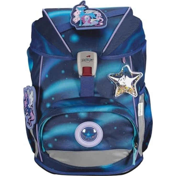 DerDieDas ErgoFlex Superlight Luna Set 5-teilig, leichter Schulrucksack für die Grundschule, ergonomisch & sicher, ca. 22 l Volumen, für Mädchen und Jungen – Bild 2