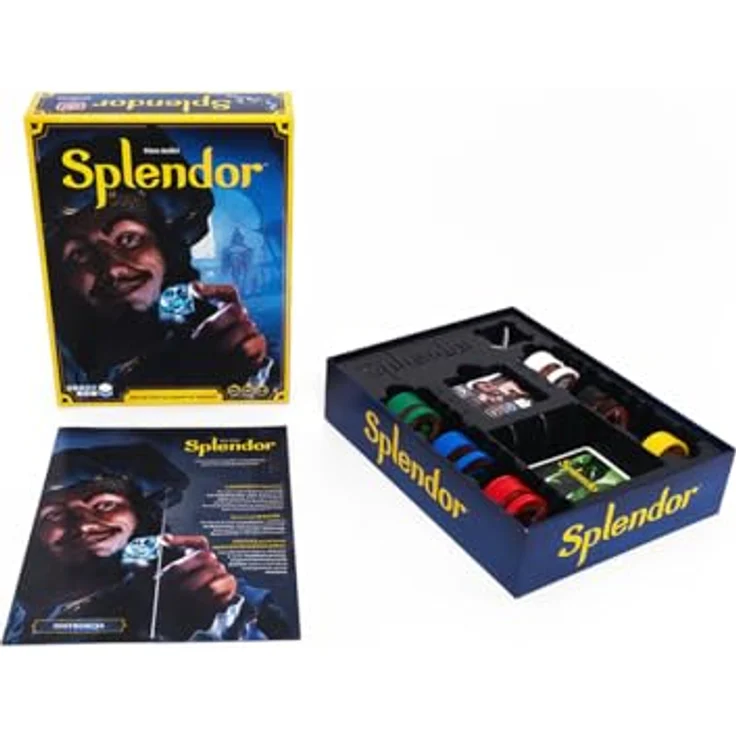 Rebel SPLENDOR Spiel Basisversion Original Standard, Brettspiel mit 90 Entwicklungskarten und strategischem Gameplay – Bild 6