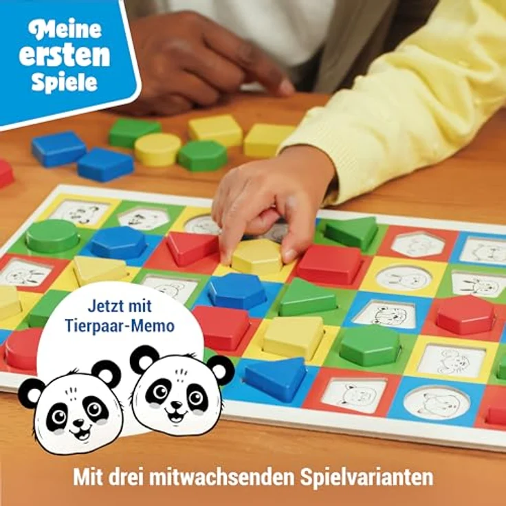 Ravensburger Colorama - Meine ersten Spiele: Kinderspiele ab 3 Jahren, für 1-6 Spieler, Lernspiel zu Farben und Formen, Geschenk für Mädchen und Jungen – Bild 4