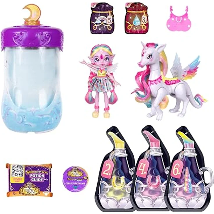Magic Mixies Moose Toys PIXLINGS Puppe & Pegacorn Set, Sammelfiguren mit Puppen und Zubehör – Bild 5