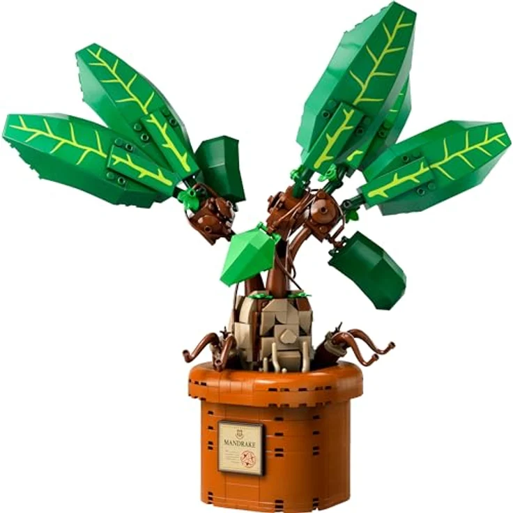 LEGO® Konstruktionsspielsteine Zaubertrankpflanze: Alraune (76433), LEGO Harry Potter™, (579 St), Made in Europe – Bild 5